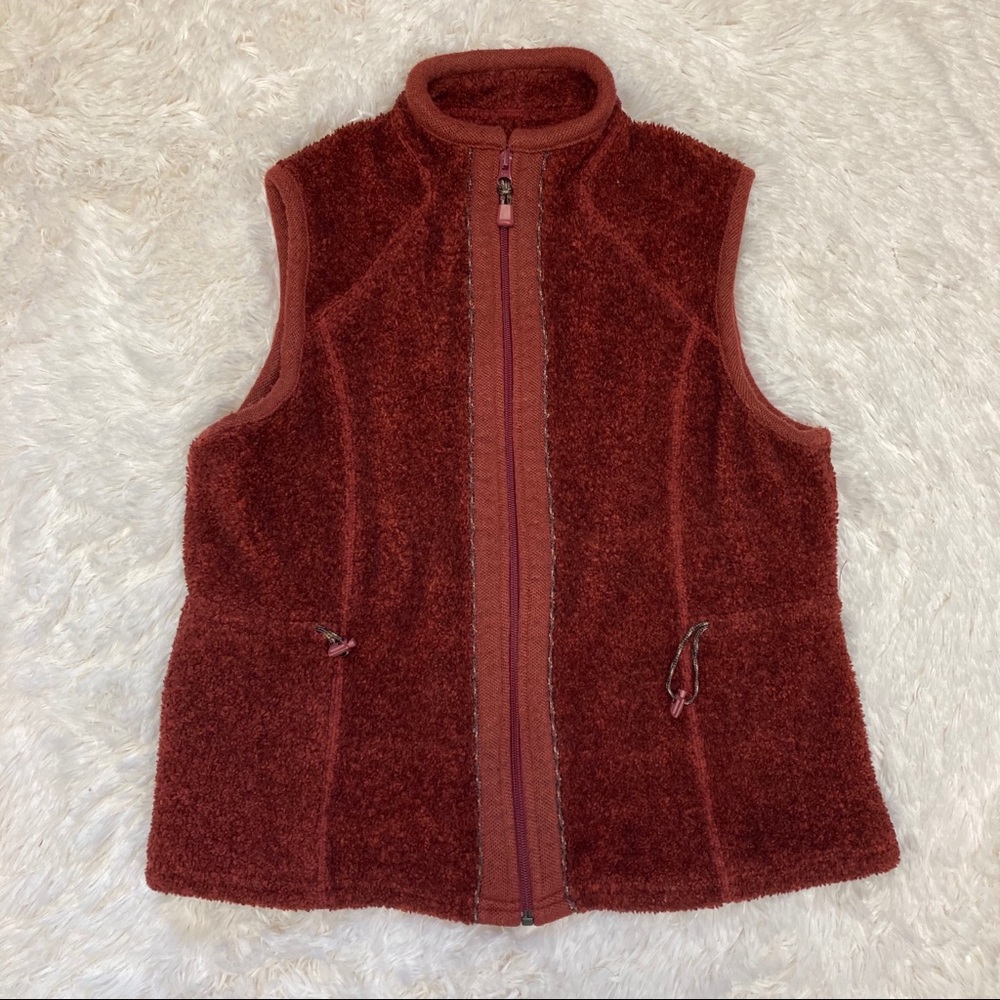 Black Cherry Woolrich Vest